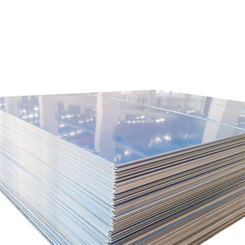 Colorful Corrugated Aluminum Sheet with PE and PVDF Coating 