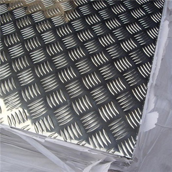 Aluminium/Aluminum Alloy Embossed Checkered Tread Sheet for Refrigerator/Construction/Anti-Slip Floor (A1050 1060 1100 3003 3105 5052) 